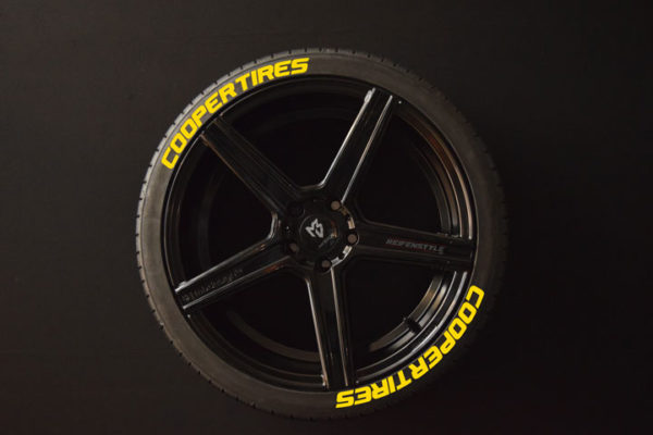 Tirestickers - Tirelabeling-Cooper-Tires-yellow-8er