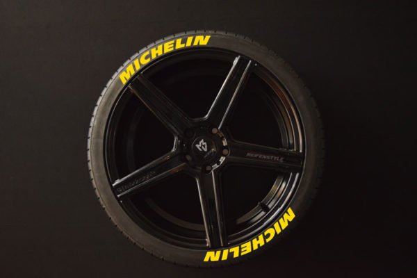 Tirestickers - Tirelabeling-Michelin-yellow-8er