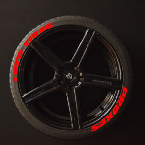 Tirestickers - Tirelabeling-TOYO-TIRES-PROXES--WIDE-red-8er
